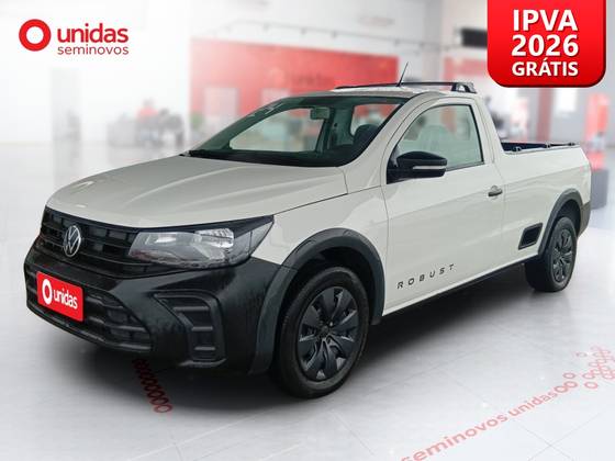 VOLKSWAGEN SAVEIRO 1.6 MSI ROBUST CS 16V FLEX 2P MANUAL VOLKSWAGEN SAVEIRO 1.6 MSI ROBUST CS 16V FLEX 2P MANUAL